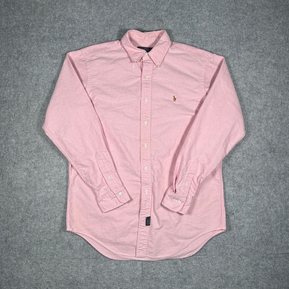 Polo by Ralph Lauren Pink Button-Down Oxford Shirt
